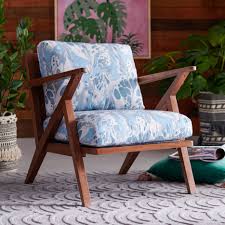 Vintage Marble Mid Century Accent Chair By Drew Barrymore Flower Home Walmart Com Mid Century Accent Chair Accent Chairs Mid Century Accents