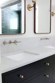 Clawfoot faucets, clawfoot faucet kits, kitchen faucets Our Undermount Bathroom Sink Wall Mount Faucets Installed Chris Loves Julia