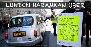 Dia bagi geran lima ribu, saya setuju bagus. London Haramkan Uber Pemandu Black Cab Tarik Nafas Lega