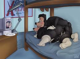 Rule34 - If it exists, there is porn of it  sexbad, goofy, max goof, peter  pete sr., pj (goof troop)  2192824