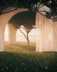Hannah Stouffer S H Invites Nft Collectors To An Alternate Reality In 2021 Fantasy Landscape Nature Aesthetic Scenery