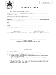 Download contoh surat kuasa ahli waris taspen. Surat Kuasa Taspen Doc