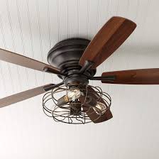 Most ceiling fans nowadays come with remote there are two shading alternatives of this enclosed ceiling fan with lights; 52 Oil Rubbed Bronze Hugger Ceiling Fan Led Cage Light 57t65 Lamps Plus Hugger Ceiling Fan Bronze Ceiling Fan Ceiling Fan