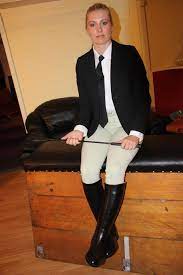 Cruel Whips Riding Outfit Strict Women Equestrian Riding Boots