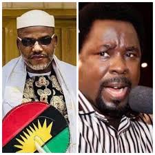 Some indigenes of ogun marched to the palace of the alake of egbaland, oba adedotun aremu gbadebo, with cries of being tired of the lockdown because. Prophet Tb Joshua Replies Nnamdi Kanu Over Calls For Biafra Austine Media