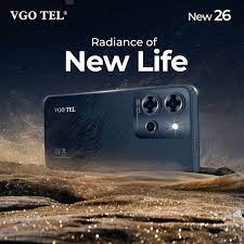 The VGO Tel New 26 isn't just a phone; it's the spark to your Radiance of  New Life. It's powered by MediaTek Helio G91 Ultra for unstoppable speed,  with 8+8 GB Extendable