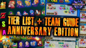 Next page > | last page. Complete Tier List Team Guide For Db Legends June 2019 1st Anniversary Meta Youtube
