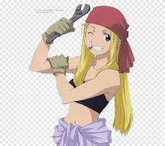 Maybe you would like to learn more about one of these? Winry Rockbell Edward Elric Alphonse Elric Roy Mustang Fullmetal Alchemist Anime Hand Manga Png Pngegg