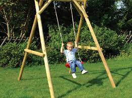 Die kinder schaukeln im garten. Die Richtige Schaukel Finden Fur Deinen Garten Obi