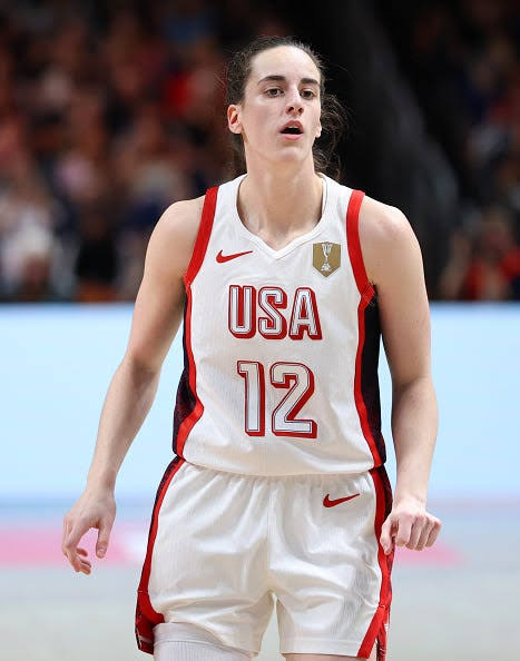 Caitlin Clark photos, Team USA vs Czechia in FIBA World Cup today