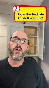 How to Install Bathroom Cabinet Hinge