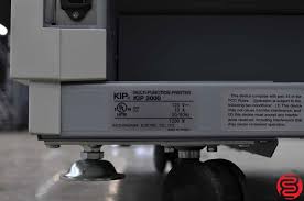 Print jobs sent to kip 3000 ut nothing happends: Kip 3000 Wide Format Monochrome Copier Scanner Printer Boggs Equipment