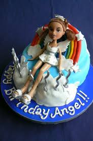 Birthday Cake Images With Name Angel Angel S Bratz Cake Children S Birthday Cakes Childrens Birthday Cakes Cake Kids Cake
