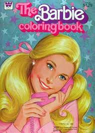 Barbie Coloring Books Coloring Books At Retro Reprints The World S Largest Coloring Book Archive Barbie Coloring Vintage Coloring Books Barbie Books