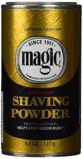 From what i have read the powder form works the best. Amazon Com Softsheen Carson Magic Razorless Shaving For Men Magic Shaving Powder With Fragrance Coarse Textured Beards Formulated For Black Men Depilatory Helps Stop Razor Bumps Since 1901 4 5 Oz Beauty Personal