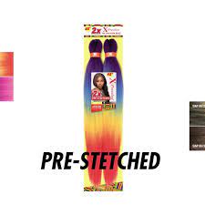 Xpression Pre Stretched Braiding Hair Video Xpression Hair Braided Hairstyles Ombre Color