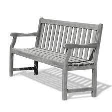 Check spelling or type a new query. Classic Wood Gray Outdoor Benches Patio Chairs The Home Depot