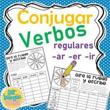 Verbos Ar Er Ir Worksheets Teaching Resources Tpt
