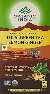 Maybe you would like to learn more about one of these? Organic India Tulsi Green Tea Lemon Ginger 25 Tb Amazon In Grocery Gourmet Foods