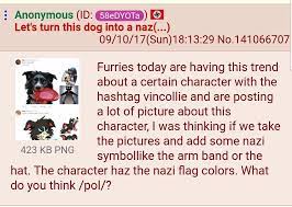 VƎX Werewolf on X: 4chan: We hate furries because they try to make  everything about furry and it's lame and cringey Also 4chan:  t.coz4AZUwpebc  X