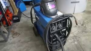 Millermatic 250 Welding Set Up
