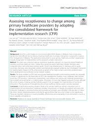 Asuransi kesehatan terbaik adalah polis yang memberikan manfaat lengkap dan limit asuransi sebanding dengan biaya rumah sakit tetapi premi terjangkau. Pdf Low Ll 2019 Assessing Receptiveness To Change Among Primary Hcp Adopting Cfir