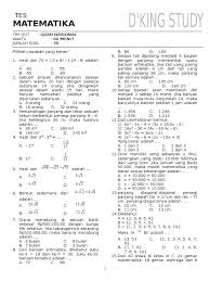 Check spelling or type a new query. Paket 1 Un Matematika Smp 2015 2016