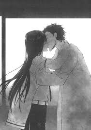 Steins Gate Okabe X Kurisu Kiss Japan Anime Art Silk Poster Affiliate Sfondi Anime