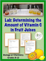 In This Experiment The Student Will Use A Lab Procedure Known As A Titration To Determine The Amount Life Science Middle School Biology Labs Chemistry Lessons