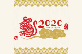 2020 is a metal rat year, starting from january 25th, 2020 and lasting until february 11th, 2021. 2020 Chinese New Year Year Of The Rat Collection By Yenzarthaut Thehungryjpeg Com