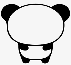 Great for painting, wood working, stained glass, and other art designs. Cute Panda Drawing Easy Draw Easy Cute Pandas 824x716 Png Download Pngkit