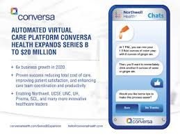 If you feel like you are unable to care for your elderly loved ones on your own or want to enable them to stay at home as long as possible, you should explore home health care. Automated Virtual Care Platform Conversa Health Expands Series B To 20 Million Business Wire