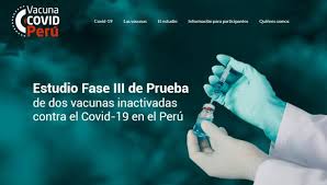 Sitio web para la vacunación para el covid del gobierno de la provincia de san luis, argentina. Vacuna Covid 19 Link Para La Plataforma De Inscripcion Como Voluntario En Ensayos Clinicos Sinopharm China Covid 19 Nndc Peru Gestion