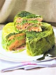 La Cuisine D Ici Et D Isca Chou Farci Au Saumon En 2020 Recette Chou Vert Chou Farci Recette Chou
