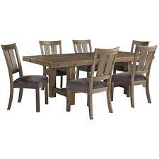 D714 45 Ashley Furniture Rectangular Dining Room Ext Table