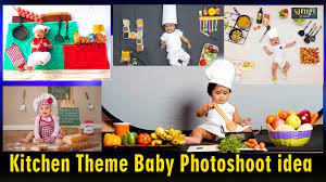 Scrunchy very little faces, sweet wrinkles, and cute smiles. Kitchen Theme Baby Photoshoot Idea Baby Chef Photoshoot Ideas Masterchef Baby Photoshoot Youtube