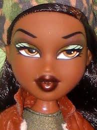 Bratz 2001 2 Sasha Xpress It Bratz Makeup Black Bratz Doll Aesthetic Fairy