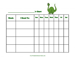 9 Free Behavior Chart Template Word Pdf Docx