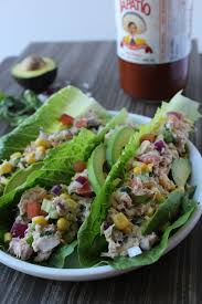 Mexican Tuna Salad Lettuce Wraps Healthy Lunch Healthy High Protein Recipes