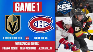 / official account of the montreal canadiens. Re Live Golden Knights Game 1 Win Over Canadiens With Kes House Sportsnet Ca