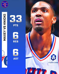 Tyrese Maxey put the shorthanded Sixers