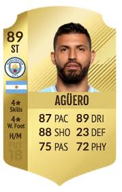 Agüero fifa 21 is 32 years old and has 4* skills and 4* weakfoot, and is right footed. Aguero Potm Investments Fut Chief