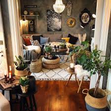 Bohemian Earthy Living Room Decor Novocom Top