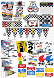 Discover and share drag racing birthday quotes. Printable Race Car Complete Birthday Party Package Decor Race Car Ticket Invitation Ra Race Car Birthday Party Hot Wheels Birthday Hotwheels Birthday Party