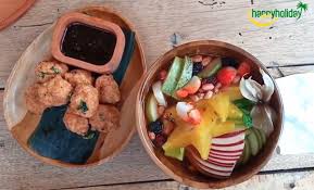 Rumah makan rindu kampung bandung. Alamat Dan Harga Menu Makanan Trouit Cafe Bandung Restaurant Nuansa Pantai Happy Holiday