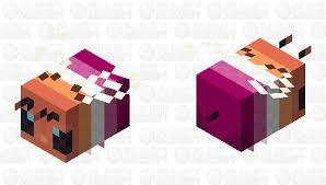Please be sure that your entry into the contest contains original photos and text. Lesbian Pride Bee Minecraft Mob Skin