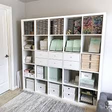 It uses the ikea trofast shelves as the base. Most Current Cost Free Craft Room Organization Tips Investing In A Well Designed Sofa Is A L Room Organisation Scrapbook Room Organization Room Organization