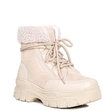 Tenis Feminino Hiking Casual Ramarim Flatform Pelinho Nude Netshoes