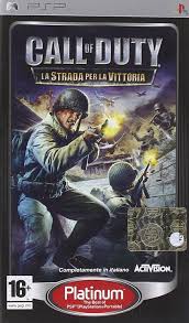 Call Of Duty The Road To Victory Psp Call Of Duty Activision Psp