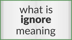 نتیجه جستجوی لغت [ignore] در گوگل